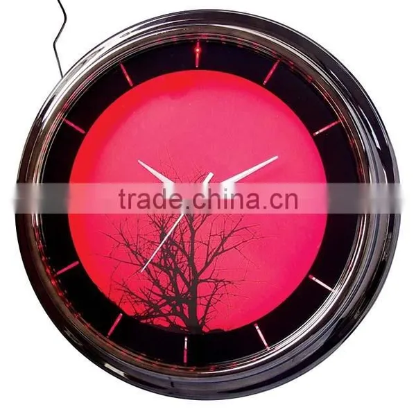 Large Led Light Wall Clock photo-2