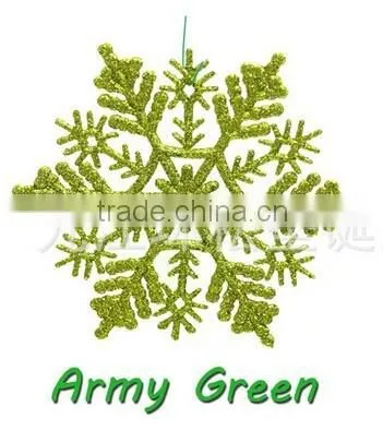 Window Christmas Decorative Plastic Snowflakes photo-5