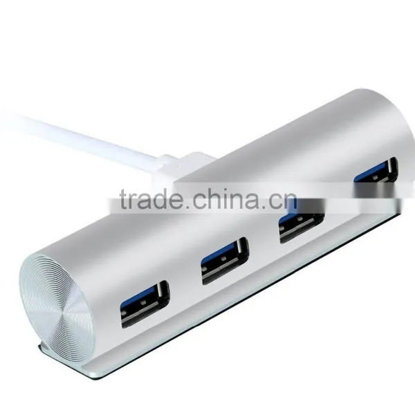 High Performance Usb-c Hub, Type C Change to 4 Port Usb 3.0 Hub With LED Light photo-3