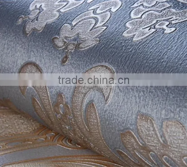 Deep Embossed Vinyl Wallpaper for Interior Design With Good Price photo-4