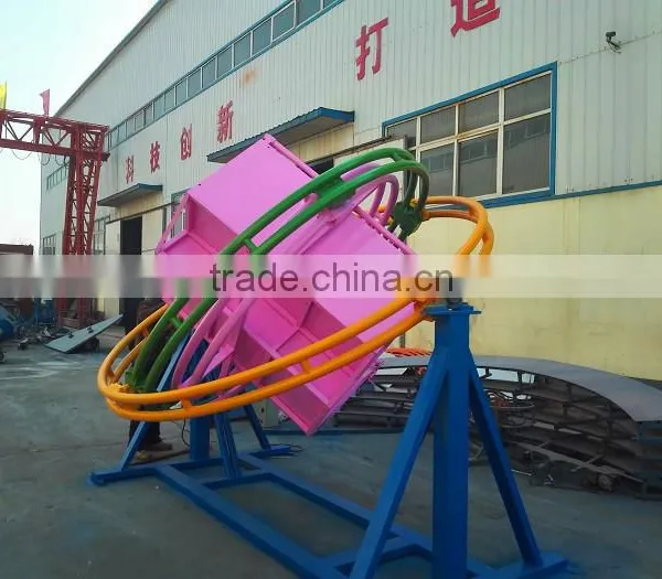 [direct Manufacturer] Outdoor Playground Human Gyroscope Rides / 3D Space Ring photo-6