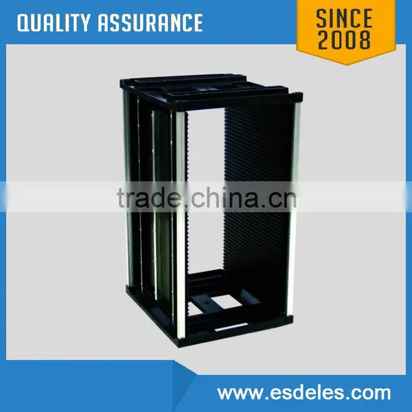 High Temperature ESD PCB Magazine Rack With Conductive Plastic Wall photo-3