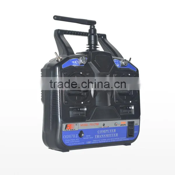 FlySky 2.4G 6CH CT6B Transmitter With R6B Receiver for 450 500 Helicopter photo-3