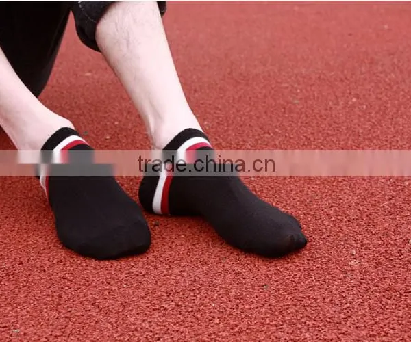 BULK Boy's Men Dry Low Cut Black White Sport Socks photo-3