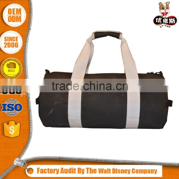 2016 Samples Are Available Oem Logo Customized Polyester Travel Sports Gym Bag photo-2