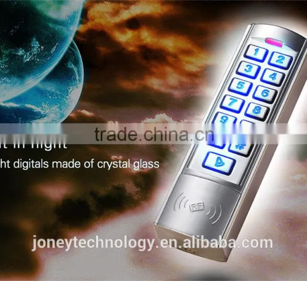 IP68 Mental Housing Vandal-proof and Keypad Access Control Security With Backlit photo-5