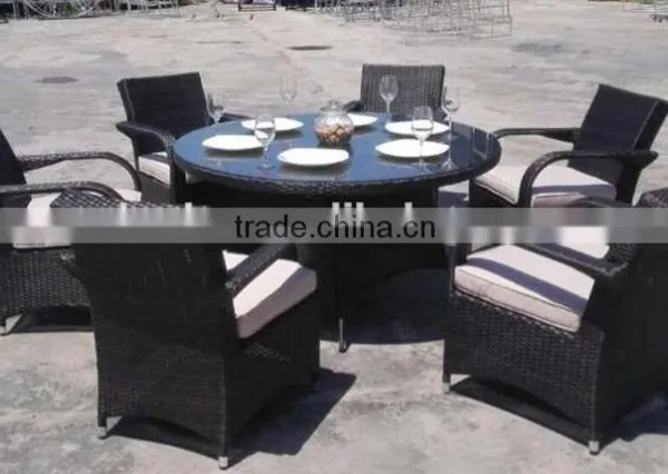 Wholesale Hot Selling All Weather Garden Furniture of Rattan Dining Set photo-2