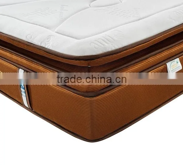 Colchones en la India Latex Pillow Top Full Medicated Mattress photo-5