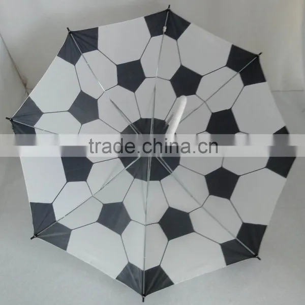 23" Auto Open Football Design Printed Sport Umbrella photo-3
