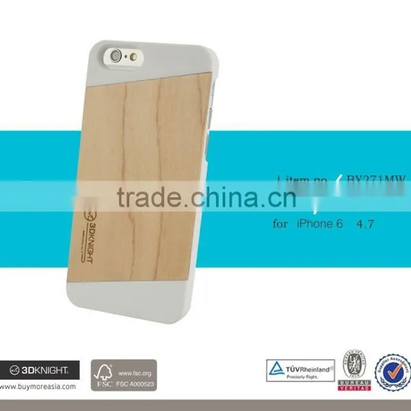 OEM Wood Factory Private Label Laser Engraving LOGO for i Phone 6 Cover, for IPhone 6s Plus Bamboo Wooden Bumper Cases Universal photo-6