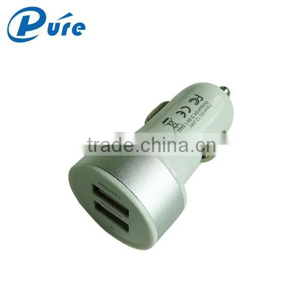 2016 Mini Usb Car Charger Adapter, 2 Port Usb Car Charger With Certifications, 2.1A Dual Usb Car Charger photo-5