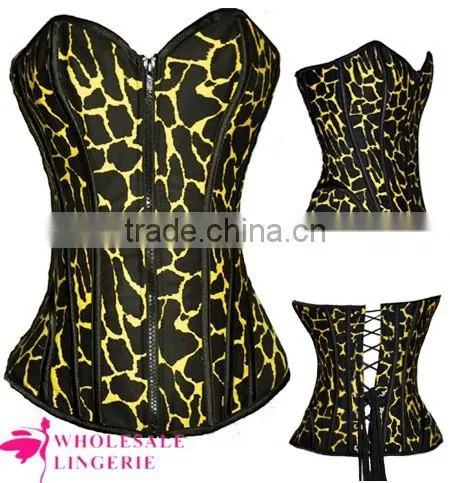 Sexy Hot Gir Steampunk Corsetl Waist Training Corsets for Sale Steel Boned Corset photo-4