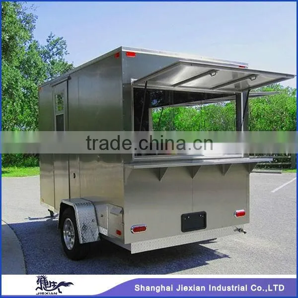 JX-FS300C Solid Outdoor Mobile Camper Trailer Stainless Steel Kitchen for Sale photo-3