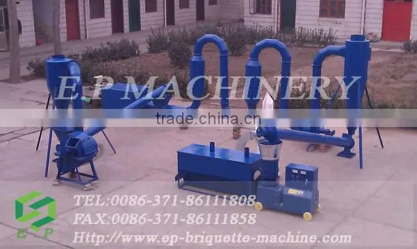 Hot Sale Sawdust Pellet Machine Line, Pellet Press Line Hot Sale in Italy