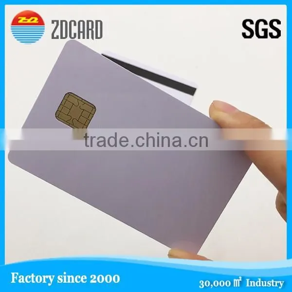 Java Card Smart Card With Magentic Stripe! JCOP 2.4.1 J3A040 21- 36K Java CPU Smart Card photo-2