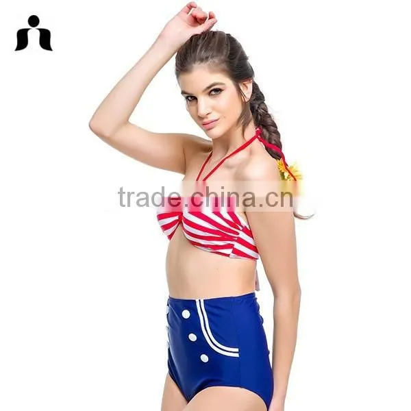 High Waist Fashion Bathing Wear 2017 photo-2