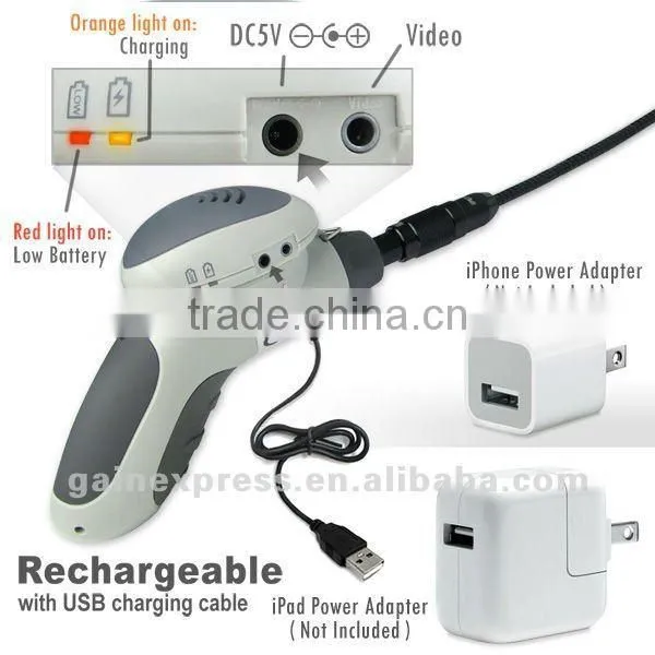 WiFi Endoscope 1M Cable Borescope 9.8mm Waterproof Camera Head Support Android IPad IPhone Surveillance Video Inspection photo-4