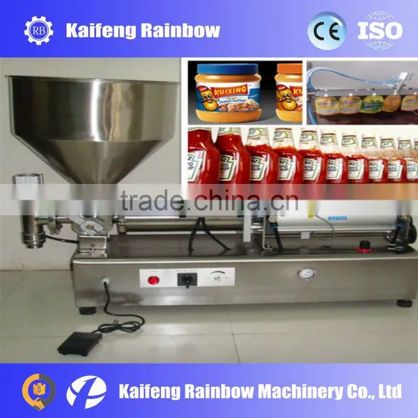 Semi-Auto Paste Cans Filling Machine For Food photo-5