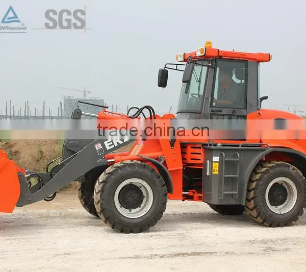 Qingdao Everun ER20 Compact Wheel Loader,Cheap Farm Tractor With Adjustable Steering Wheel photo-4