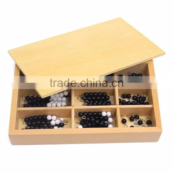 Early Learning Math Toy Montessori Wooden Toy Beads photo-2