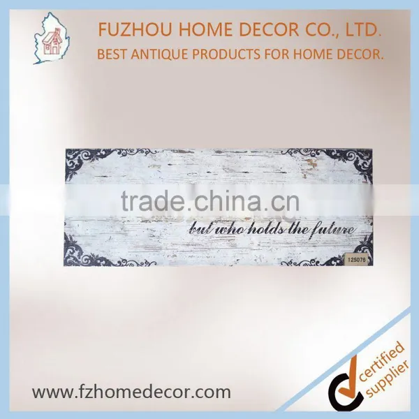 Decorative Wooden Plague With Colorful Printing photo-5