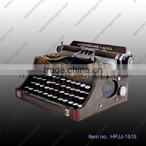 Antique Metal Typewriter Model