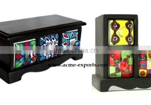 Wooden Chest Ceramic Drawer Supplier