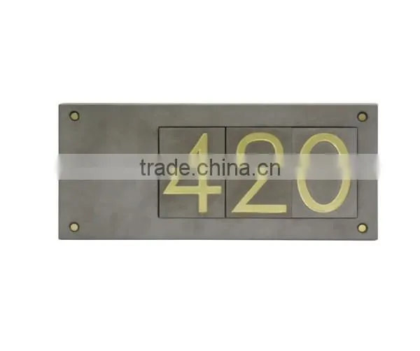 Door Number Plate Home Number Plates Hotel Doorplate photo-2