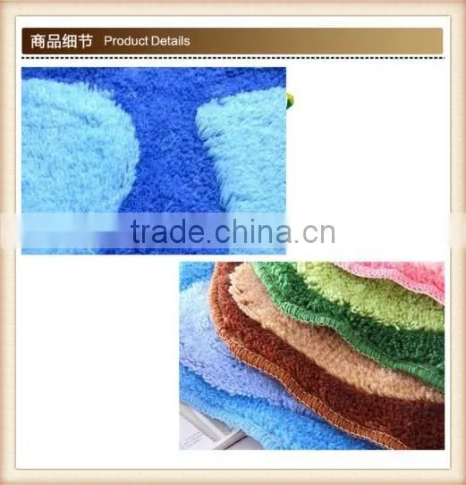 Bathroom Door Carpet Shaggy Soft Area Rug Bedroom Oval Floor Mat 59*39 photo-3