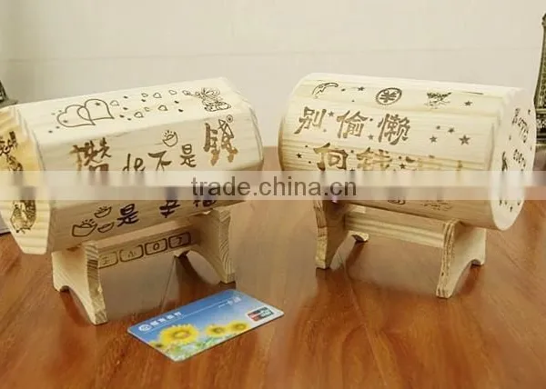 Printing Kinds of Style Wooden Popular Money Box photo-4