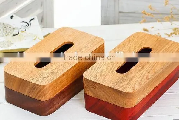 Wholesale Wooden Tissue Box photo-5