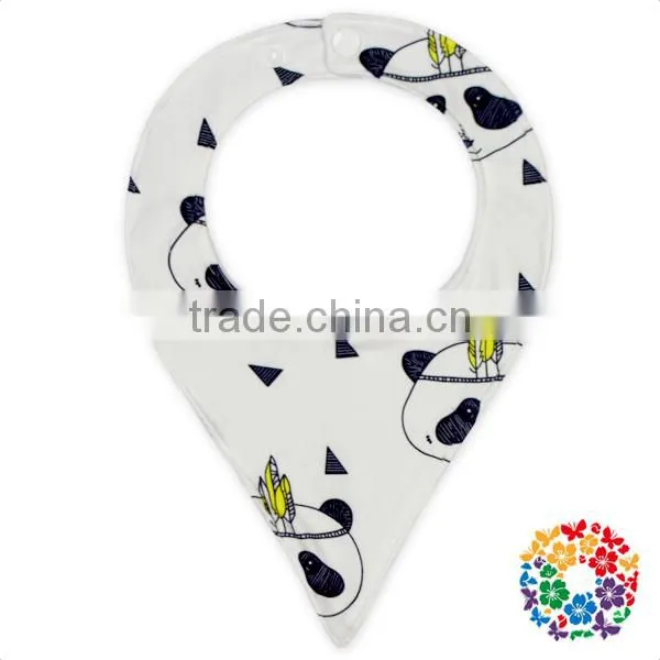 Baby Bandana Teething Suede Fabric Baby Bibs for Baby photo-2