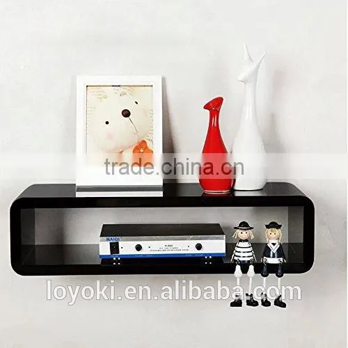 TV CONSOLE Floating MFD Wall Mount Shelf Cube Sky Box,Dvd,Hifi Units 50x15x27cm Wall Shelf photo-4
