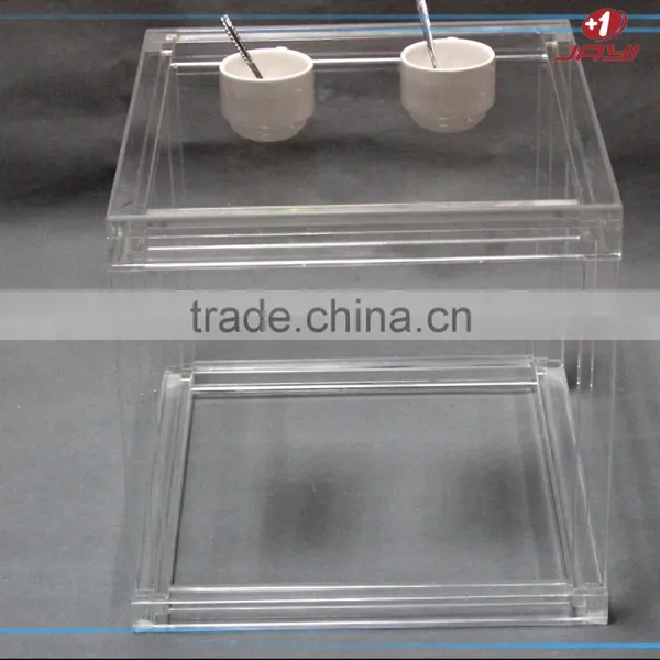 Factory Wholesale Plexiglass Console Table,clear Glass Console Table photo-4