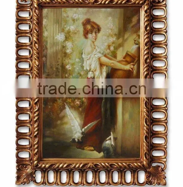 FA-136G-01 Leading Vintage Ornate Paintings for Vertical and Horizontal Hanging photo-5