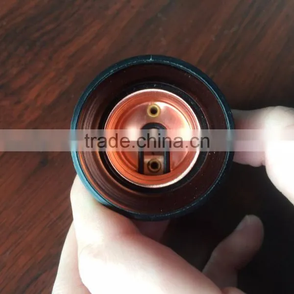 High Quality Two Round Plug Adapter Lamp Holder photo-4