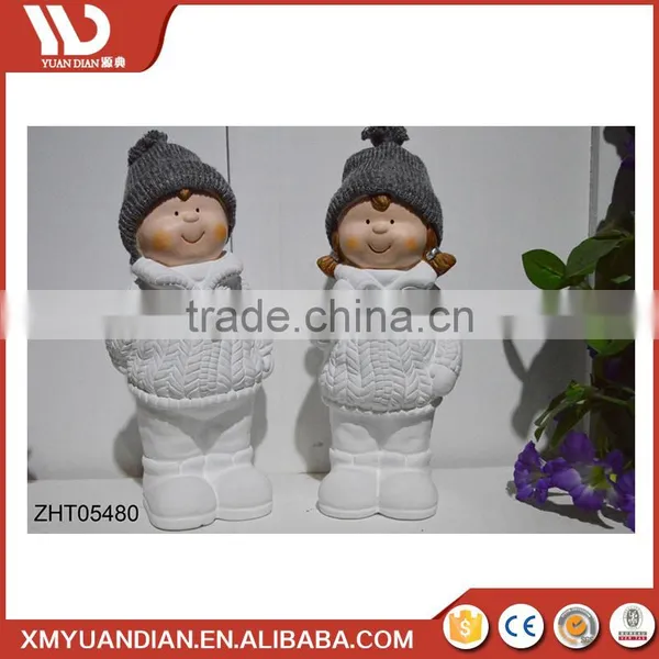 Wholesale Led Light Price Christmas Boys And Girls Decoration Polyresin Ornaments photo-5