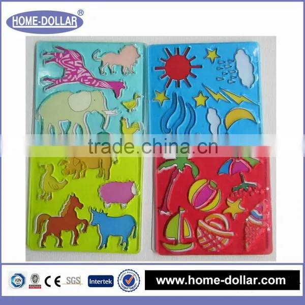Preschool Play Equipment Non-toxic Baby Play Animals Children School Toys Flexible Puzzle Game Plastic Ruler Manufacturer photo-3
