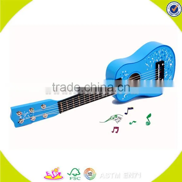 Wholesale Wooden Children Guitar High Quality Wooden Children Guitar Cheap Wooden Guitar W07H035 photo-3
