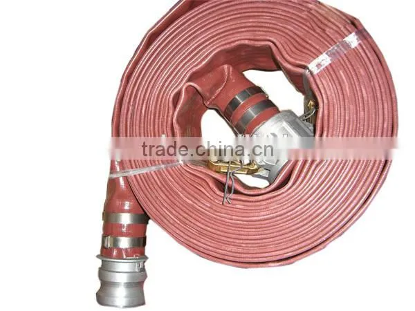 Red PVC Layflat Hose photo-4