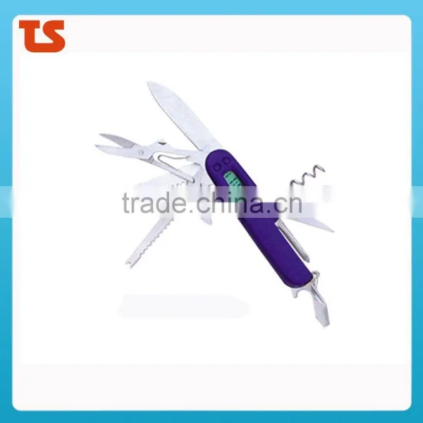 2014 New Multi Knife/Multi Tool Knife/Pocket Knife/multi Kife With Clock