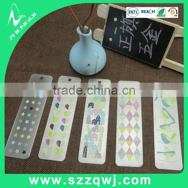 Metal Crafts Creative Stationery Supplies Stainless Steel Colored Hollow Bookmark for Tourist Souvenir photo-4
