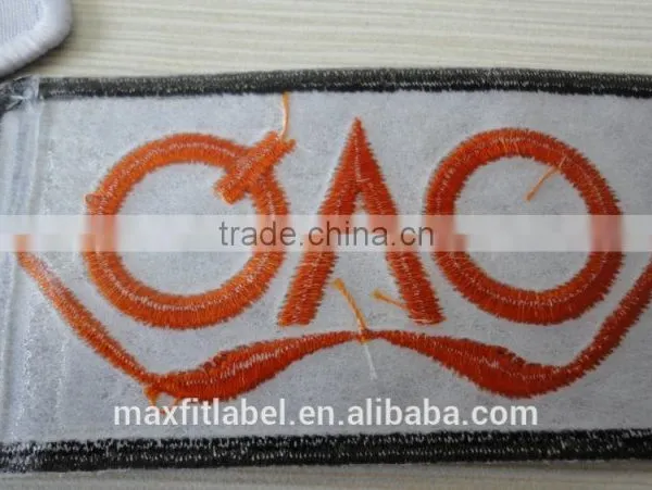 2017 Cheap Custom Design Iron on Embroidery Patches for Clothing photo-5
