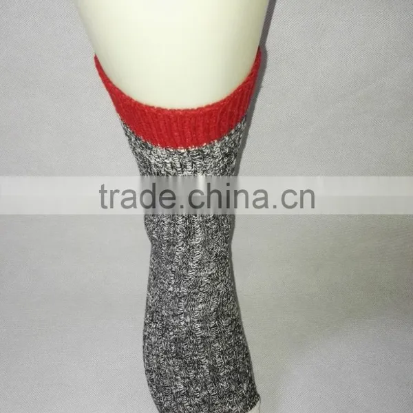 Men Thermal Thin Socks With Melanged Yarn Double Cylinder photo-3