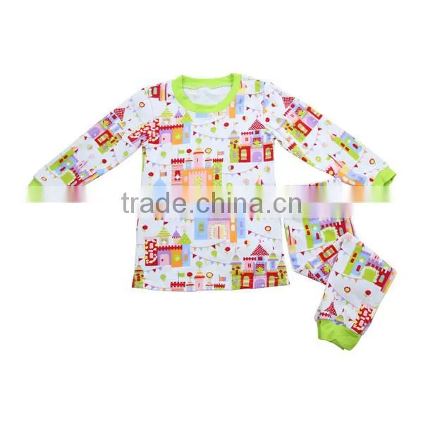 Bulk Wholesale Kids Clothing Baby Kids Pajamas Fall Children Boutique Pajamas photo-3