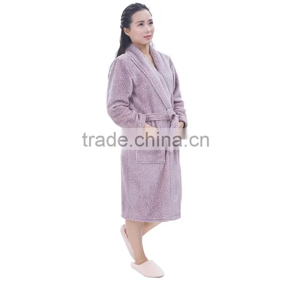 Women Dots Printed Women Arab Robe Hook Pointe photo-2