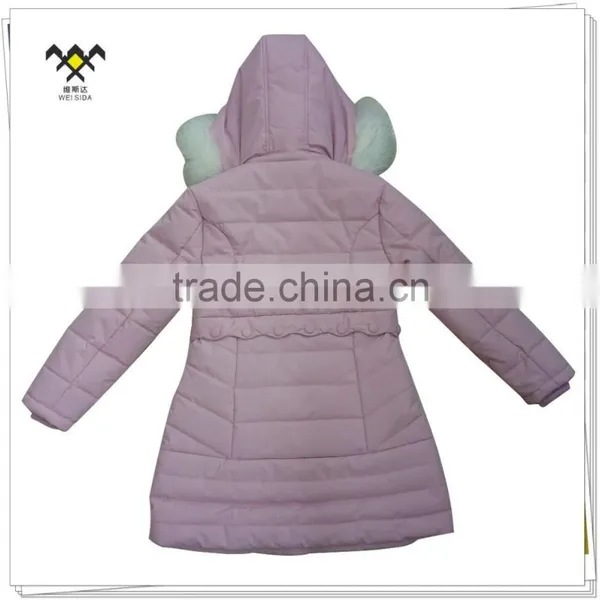 Popular Winter Long Style Faux Fur Jacket for Girl photo-2