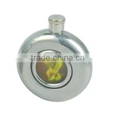 round hip flask