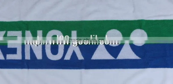 Custom Logo Jacquard Sports Towel- Yarn-dyed Jacquard Golf Towel photo-2