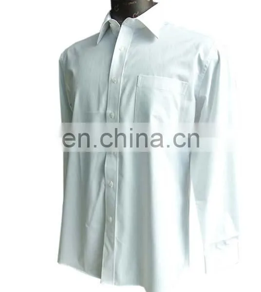 Hot Selling High Quality Long-Sleeve Model Man Shirt of 100% Cotton photo-2